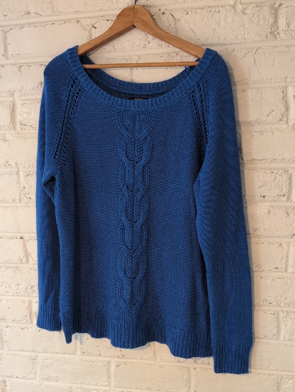 Apt 9 Blue Cable-Knit Women’s Sweater